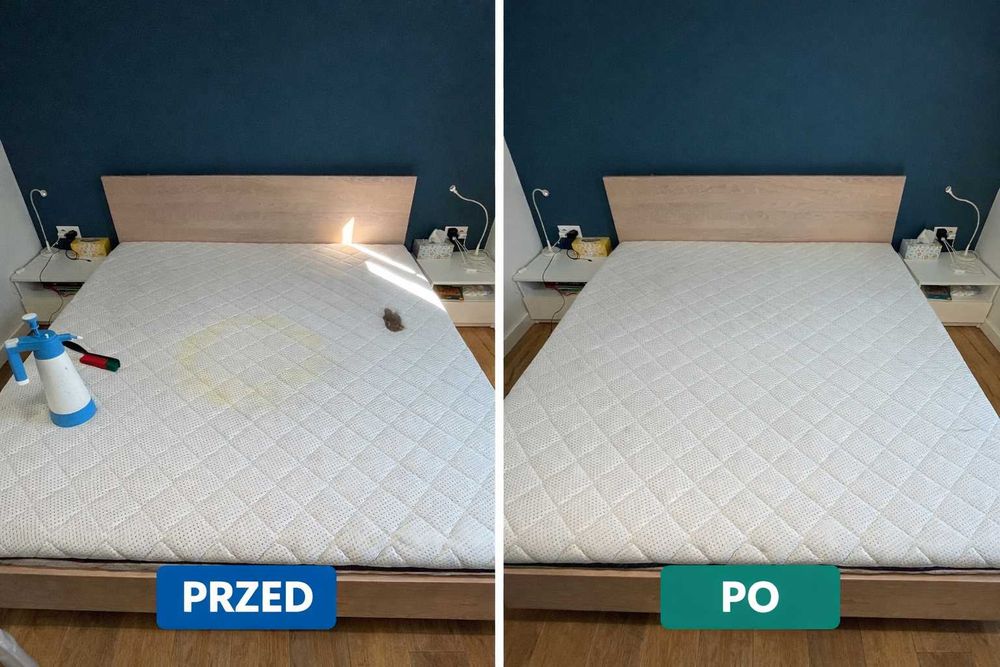 Pranie tapicerki, dywanów, wykładzin i materacy | -20% + Dojazd GRATIS