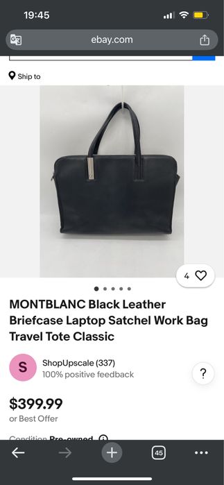 Monblanc жіноча сумка