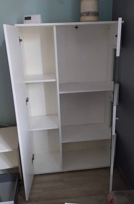 Meble białe wysoki połysk okazja