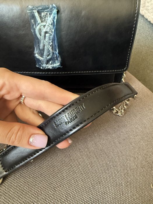 Нова чорна сумка, крос-боді, подібна до Saint Lauren YSL