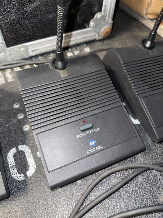Microfones de Conferência RCF DICO DEL - 3 unidades