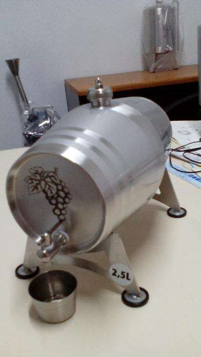 Pipo aço inox 2,5Lts e outras capacidades novos