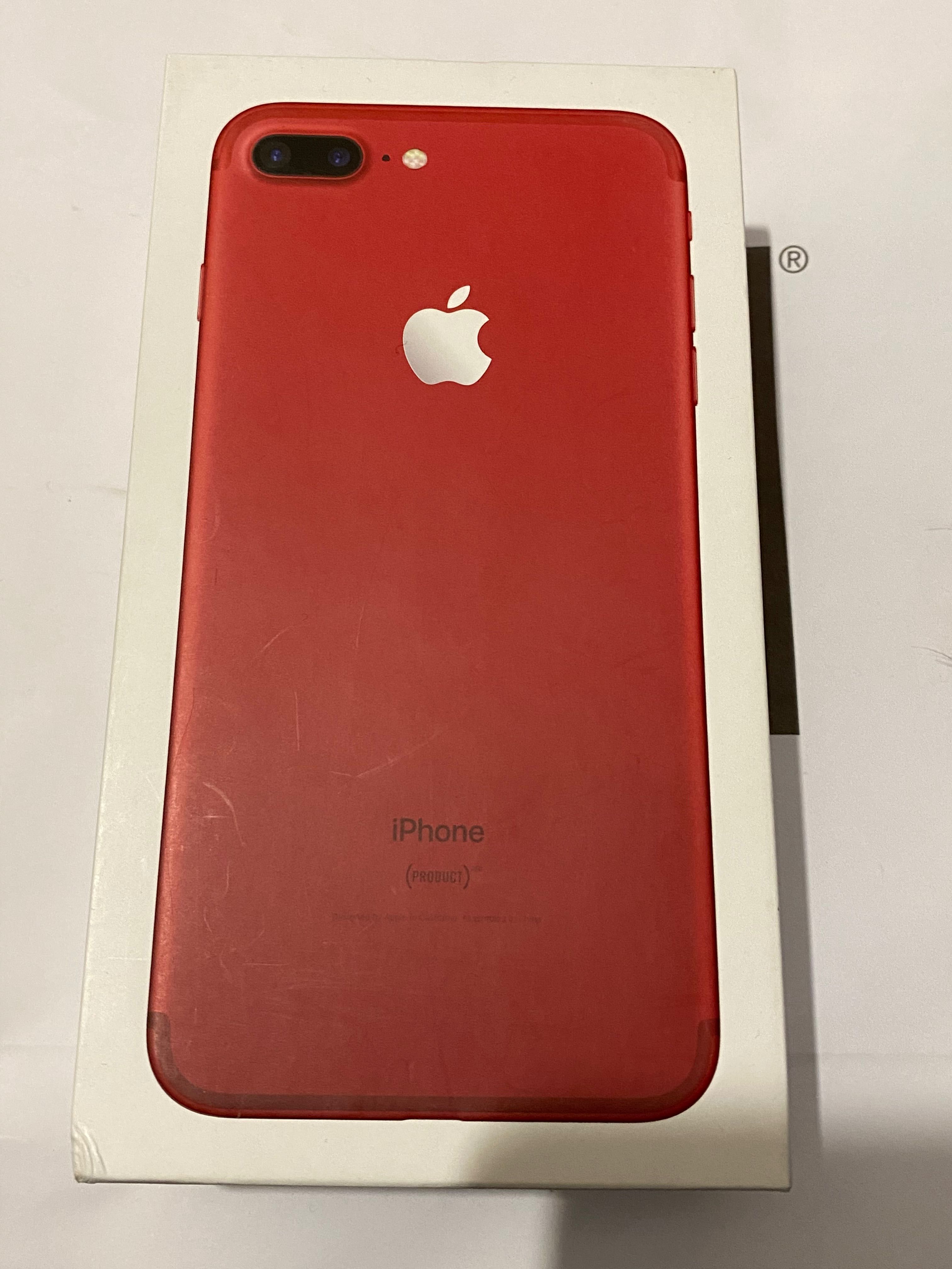 IPhone 7 Plus red czerwony nowy Warszawa Mokotów • OLX.pl
