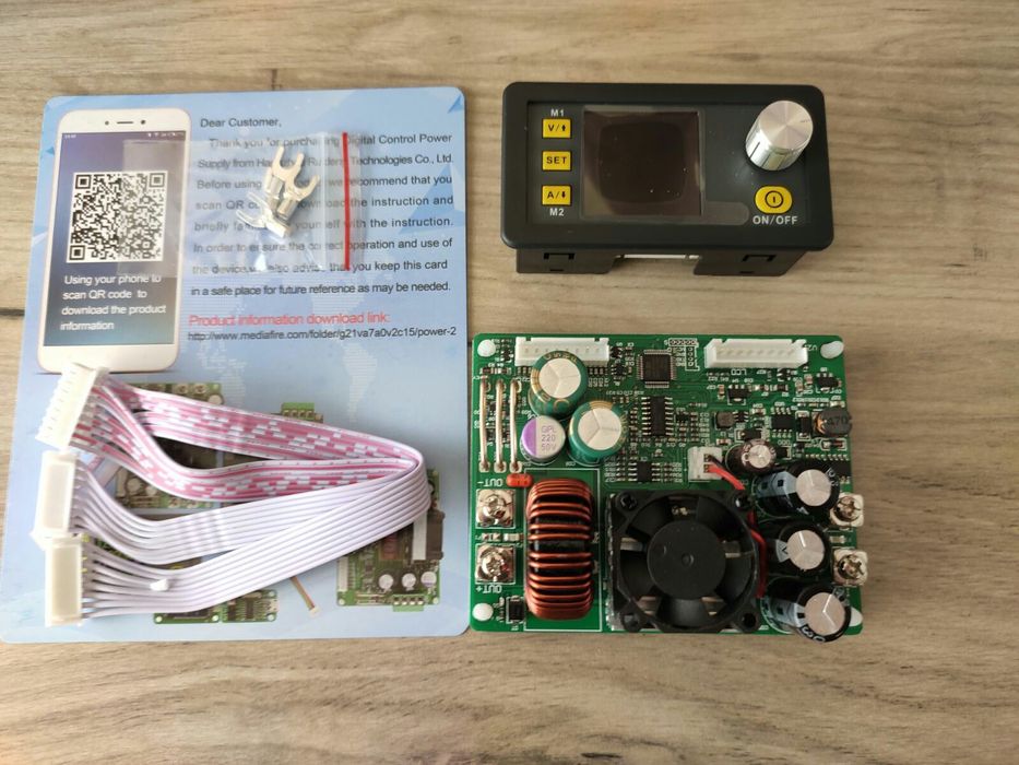 Блок питания лабораторный DPS5020 понижающий цифровой преобразователь