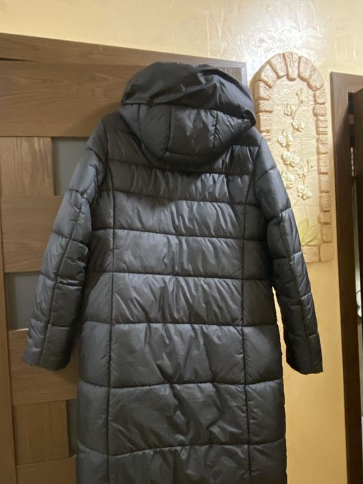 Зимове пальто , пуховик жіночий 50 розм