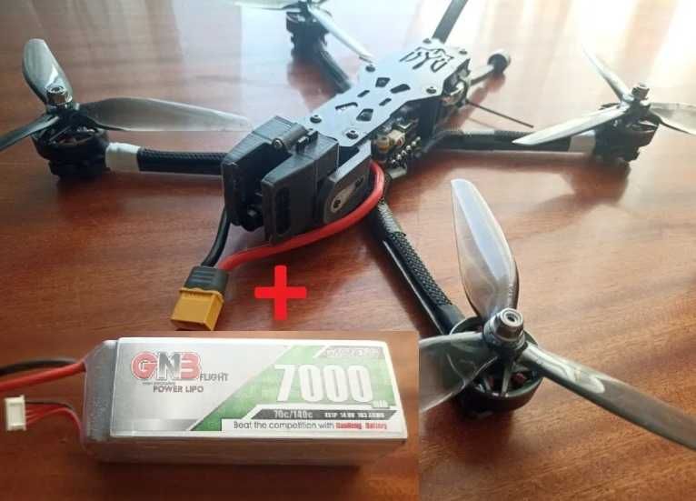 Продам дрон 7" цифровий Walksnail Avatar 2W + LipO 4S1P