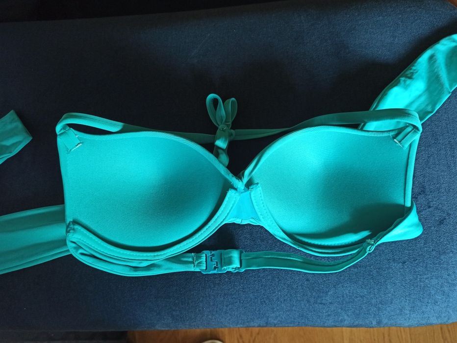 Strój kąpielowy bikini Calzedonia turkusowy S/M