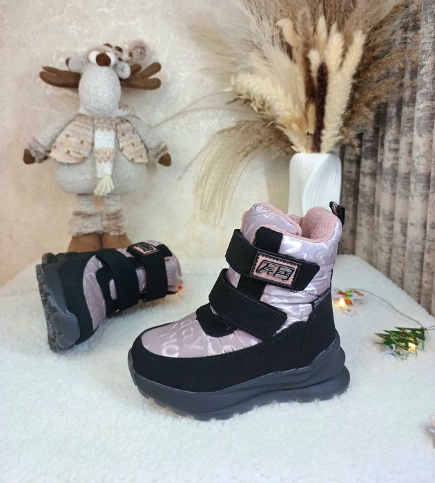 Дитячі зимові дутіки черевики Томм 28 29 30 31 32 для дівчинки чоботи