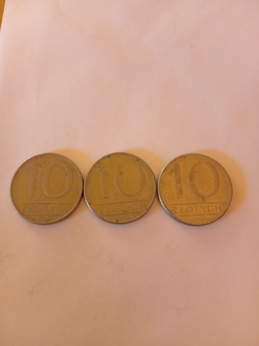 Monety 10 zł monety