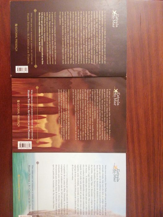 Livros coleção "As terras de Elyon" Patrick Carman