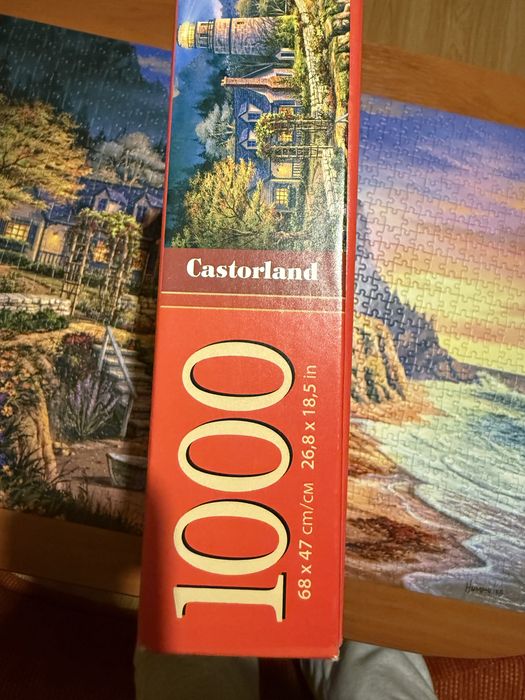 1000 puzzli castorland
