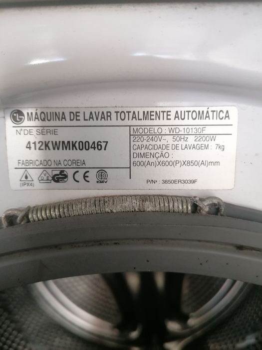 Máquina de lavar roupa