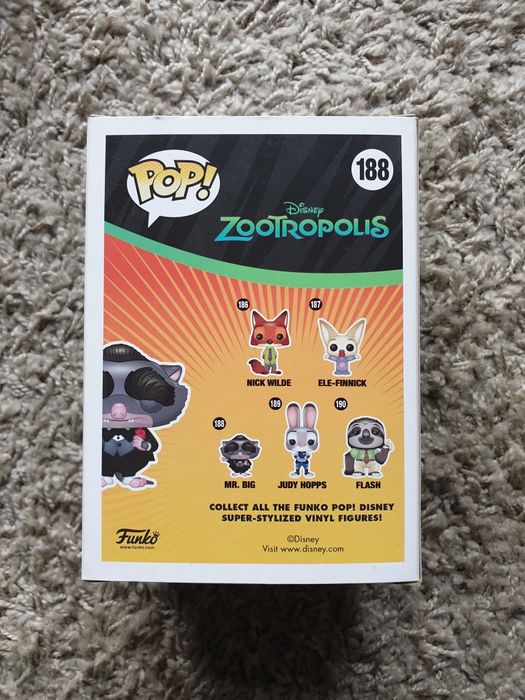 Mr. Big (Disney Zootopia) Funko Pop