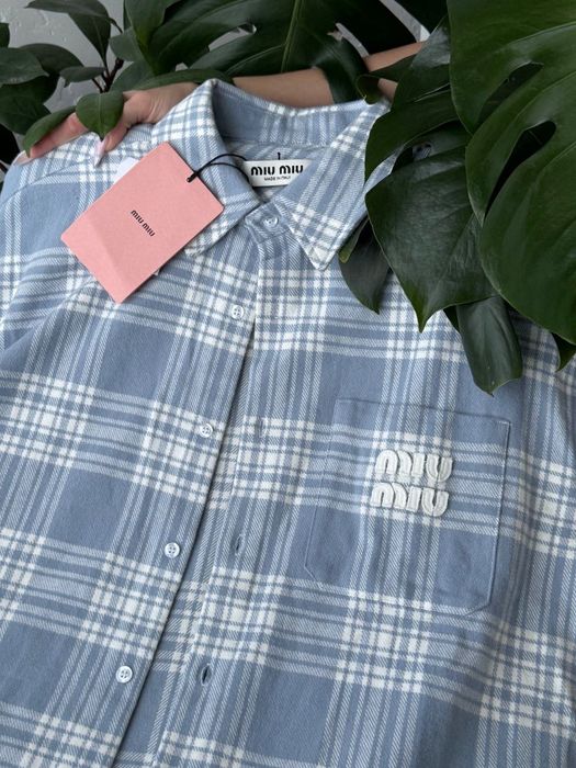 сорочка в стилі Miu Miu