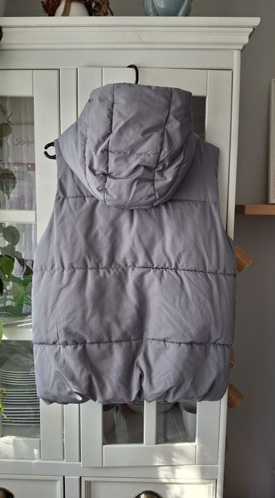 Szary bezrękawnik cropp XS