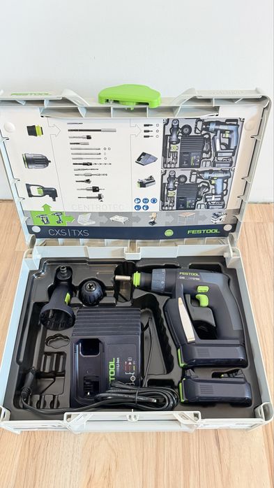 Festool CXS 2,6-Set 10,8V | Nieużywana | 2x akumulator | Systainer