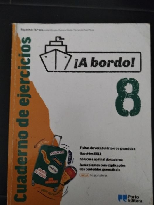 Cadernos de atividades de 8 ano