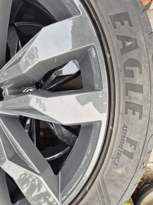 Koła 4 sztuki oryginał VW Touareg 3 2019 rok. Antracyt ET31 5x112