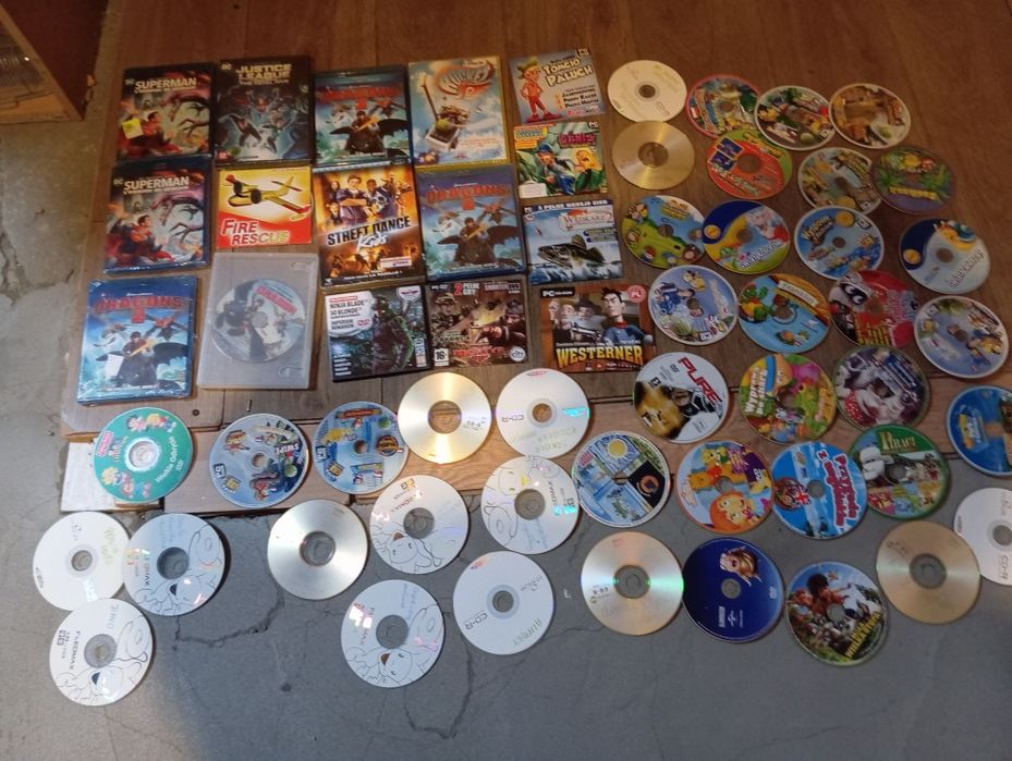 Płyty z grami dla dzieci