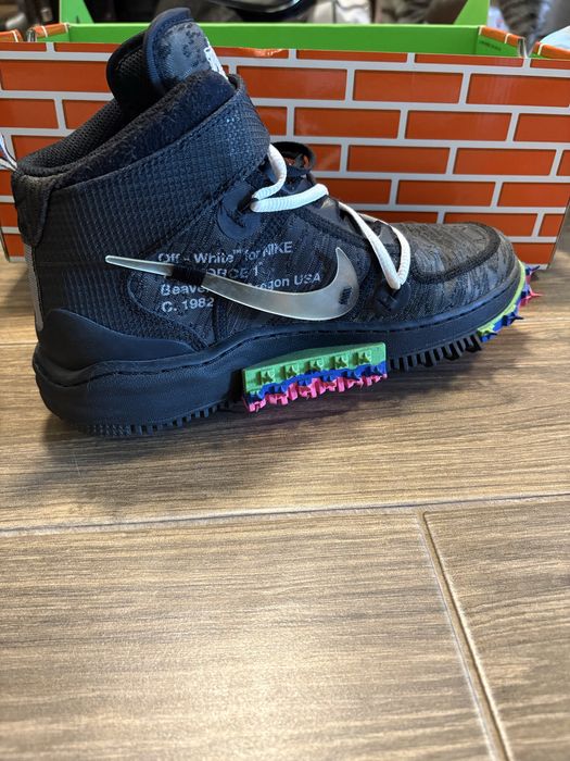 Nike Air Force 1 Mid Off-White Black