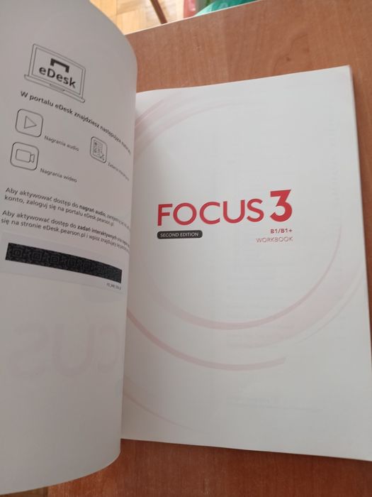 Focus 3 Second Edition, Workbook