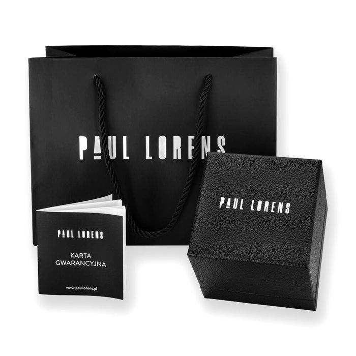 ZEGAREK MĘSKI PAUL LORENS -  PL20018B-1A5  (zg388e) + BOX