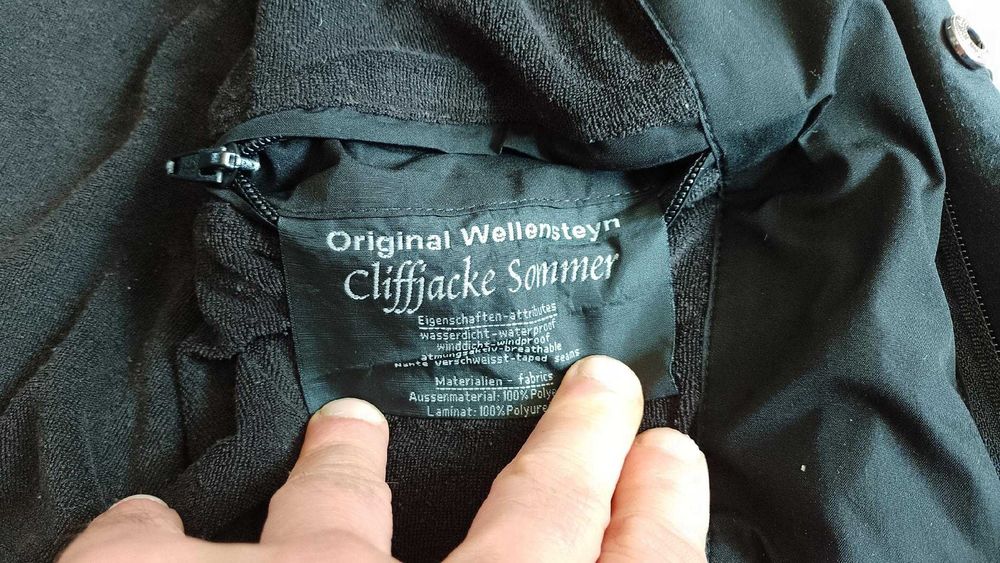 Męska kurtka przejściowa WELLENSTEYN CLIFFJACKE SUMMER r.XS stan bdb