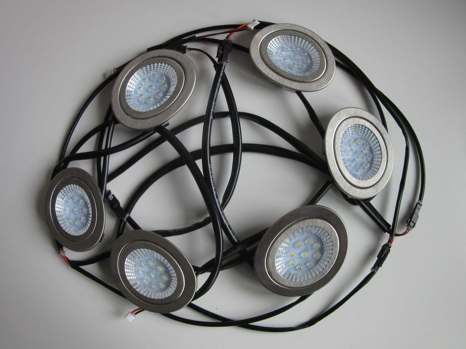 3 zestawy oprawek DC12V MAX.1,5W