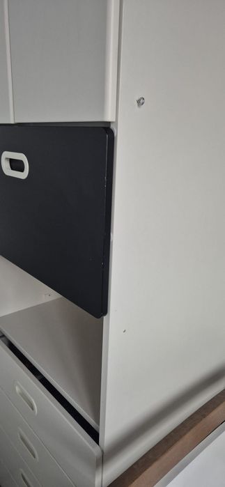 Szafa IKEA STUVA SMÅSTAD  | Biała + Zielone detale | Zamość