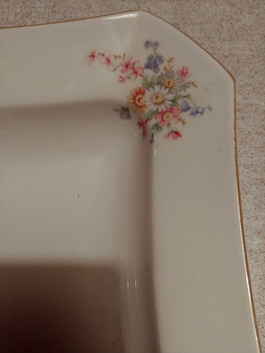Talerz salaterka Ćmielów  stara porcelana