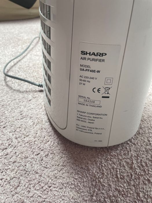 Oczywczacz powietrza Sharp