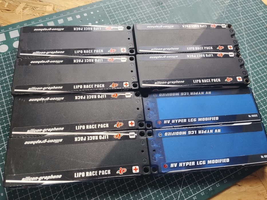 Baterie LiHV 2s 5200/5900/6000/7600 (RC,lipo,traxxas,arrma,hpi,xray,Mugen)