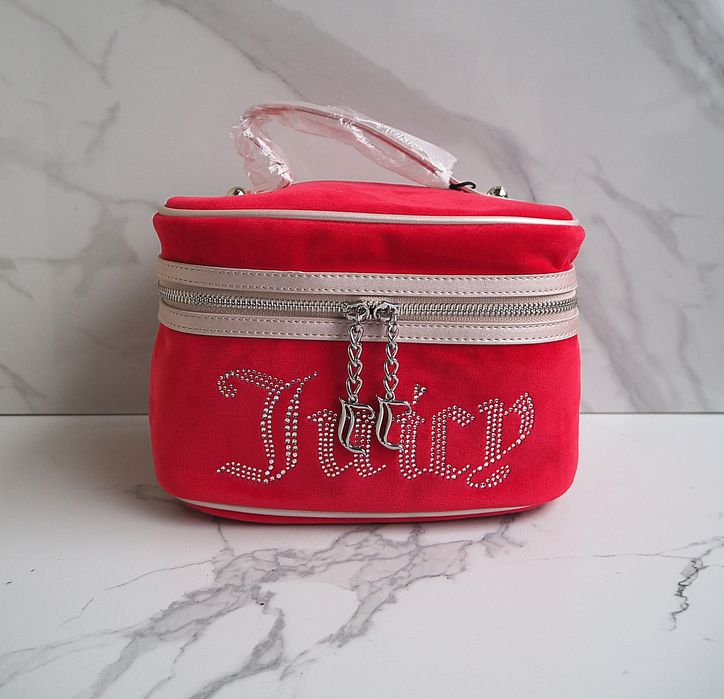 Kosmetyczka Juicy Couture czerwona
