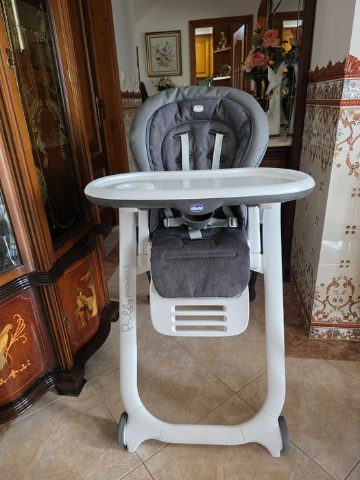 Cadeira Alimentação Chicco Polly Progres5 (COMO NOVA, pouco utilizada)
