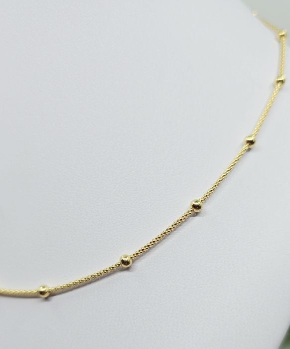 Złoty łańcuszek, naszyjnik próba 585 14k