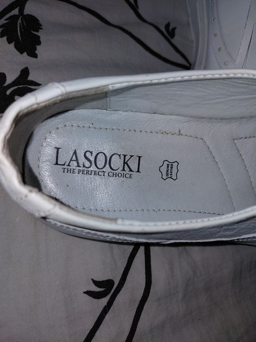 Skórzane mokasyny Lasocki