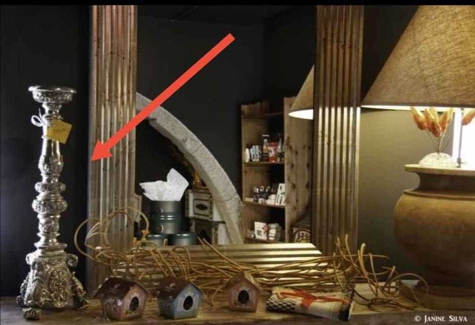 Castiçal decorativo