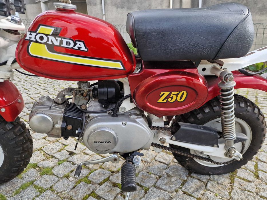 Mini Honda Z50 com documentos