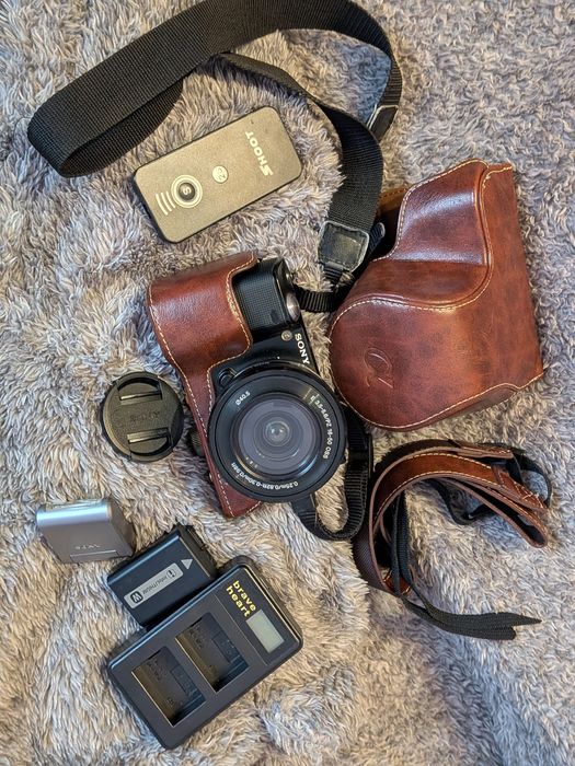 Sony Nex 5 zestaw