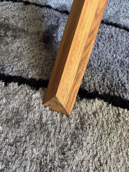 Mesa de sala em vidro/madeira nova