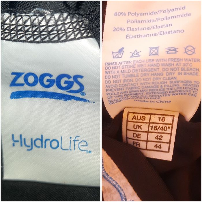 Купальник Zoggs (розмір 44-46)