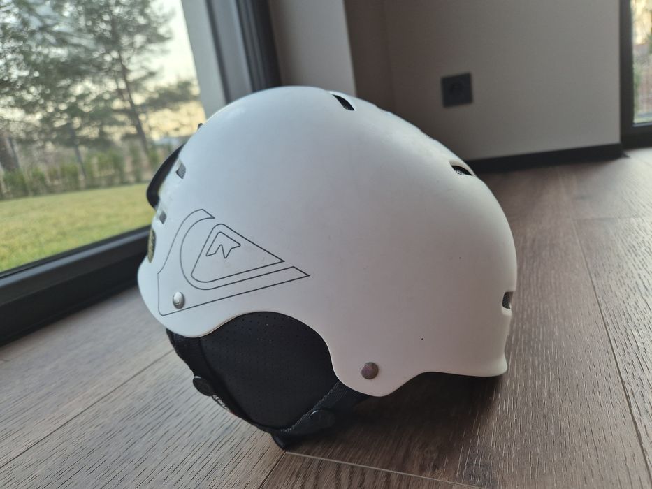 Kask Quicksilver biały 56 cm