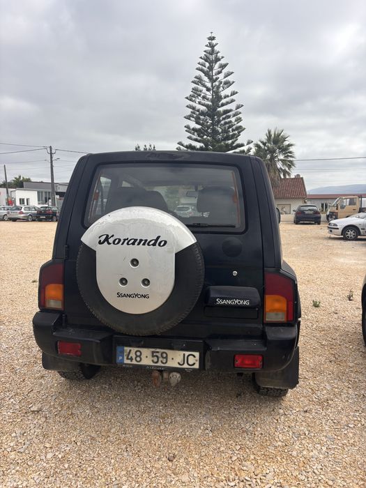 Korando 1.9td veiculo preparado para a instrucao