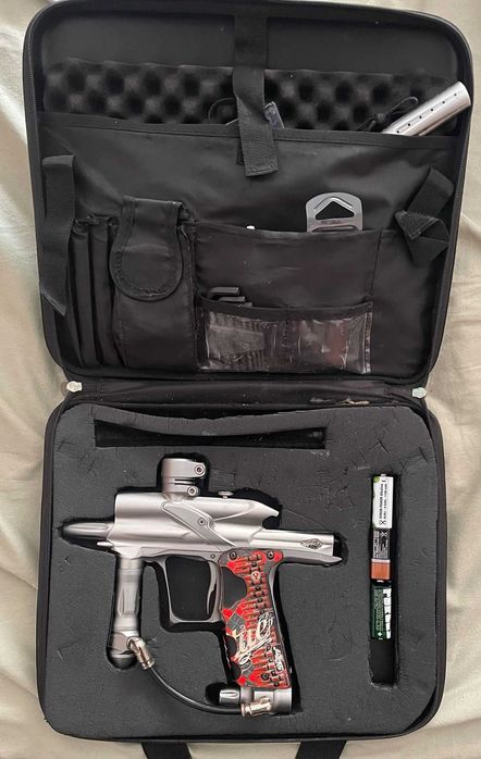 Marcador PaintBall Planet Eclipse Ego 7 – Bom Estado – Com Mala Original