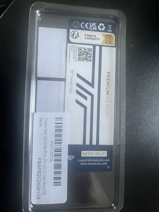 Timetec AS06 1 TB M.2 NVMe SSD