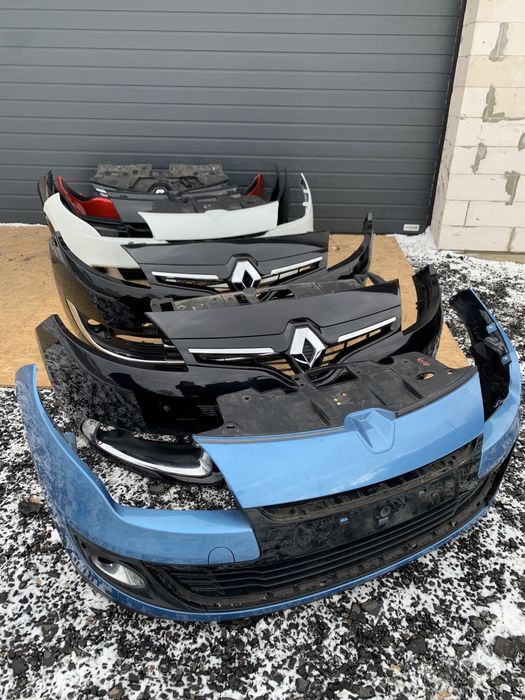 Бампер фара капот крило Renault Megane 3. 2012-2013 Рестайлинг