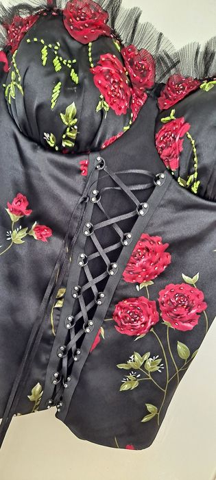 Gorset elegancki regulowany M/L