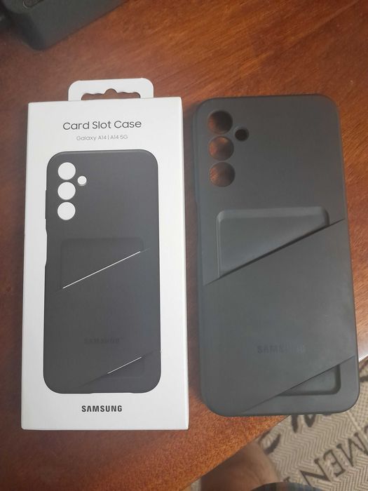 Продам чехол накладка Samsung A14 Galaxy A146 Card Slot Case Black
