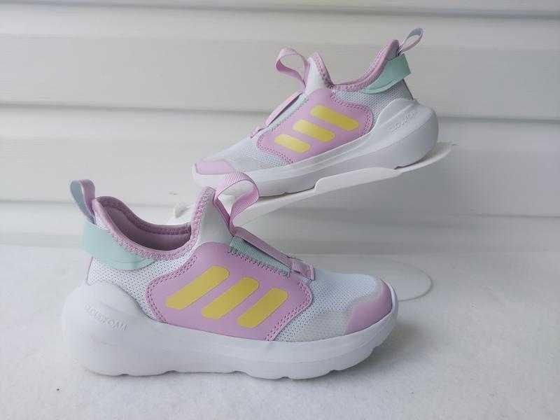 Дитячі текстильні кросівки adidas tensaur comfort ac c без шнурівки