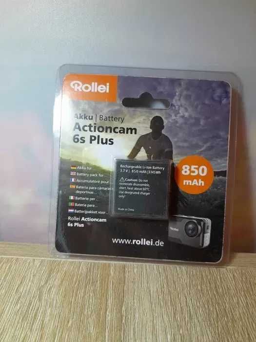 BATERIA Rollei Actioncam 6s Plus Akumulator Totalna Wyprzedaż !! !!